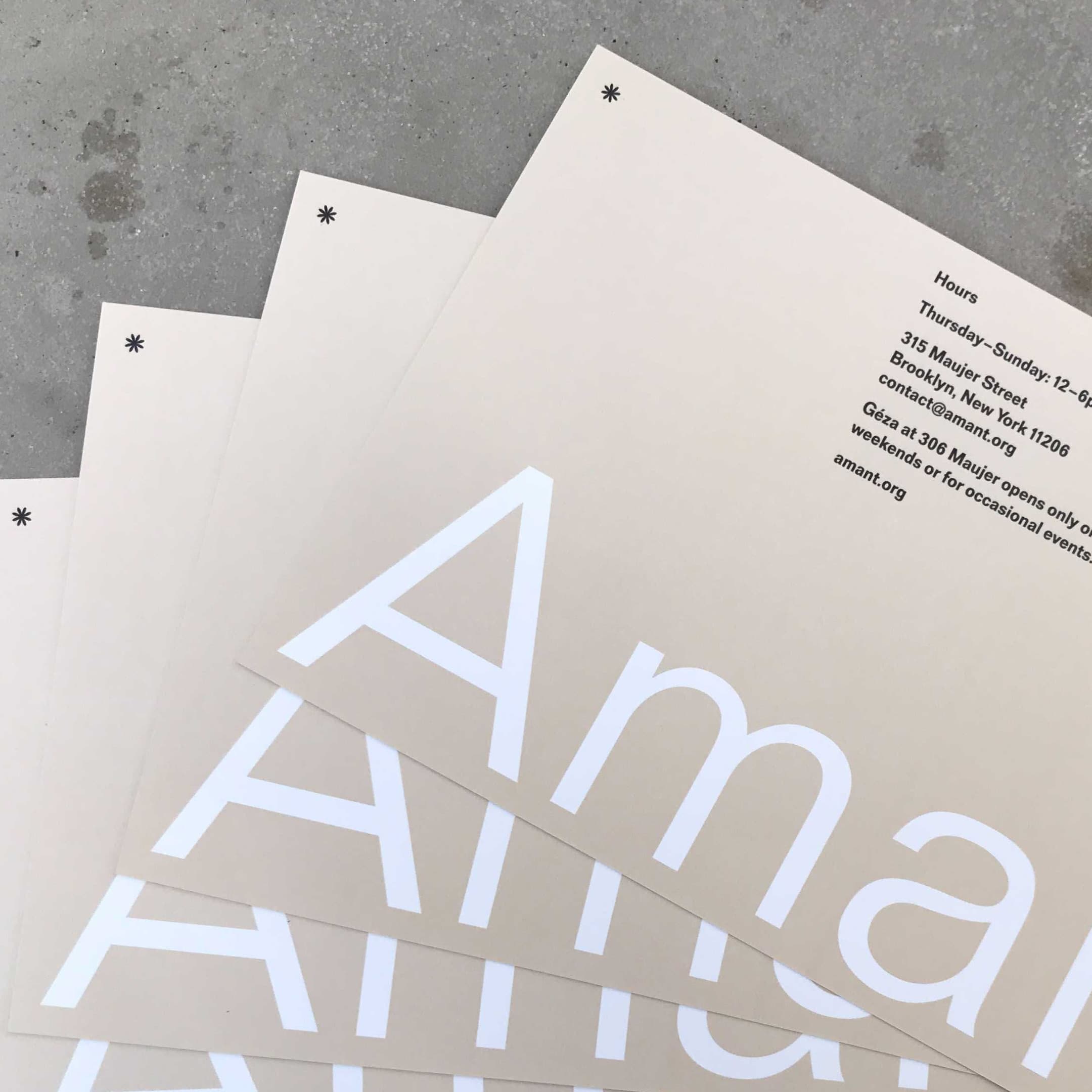 Amant postcards