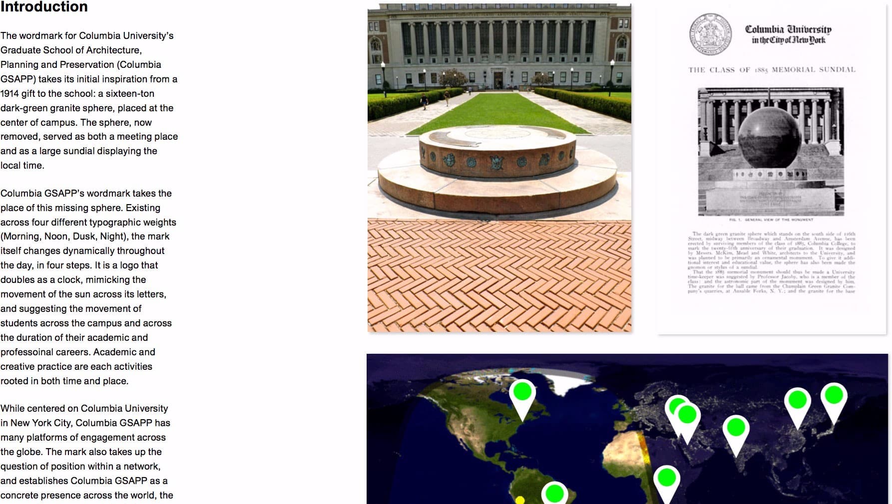Guidelines page